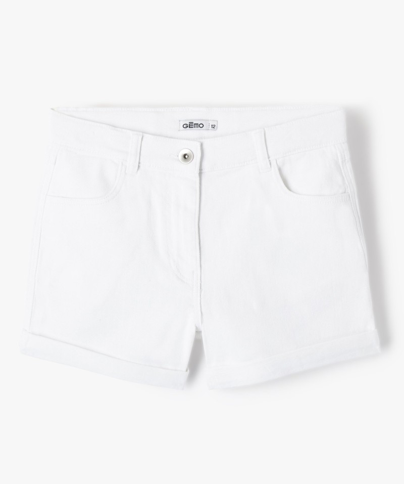 SHORT FIJ 24RAXI1 24RAXI1 BLANC
