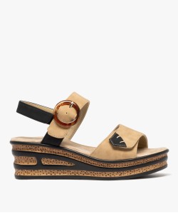 SANDALE COMP FEC CELIT BEIGE ST
