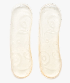 GEMO 1 paire danti-glissoirs en gel Kiwi Blanc