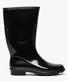 GEMO Bottes de pluie en caoutchouc Noir