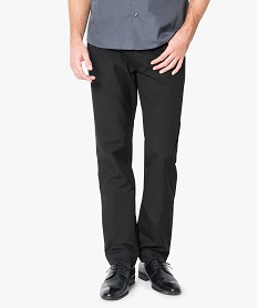 pantalon a rayures de ville noir1622301_1