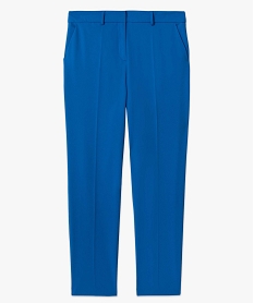 pantalon de tailleur femme bleu pantalons1769301_4