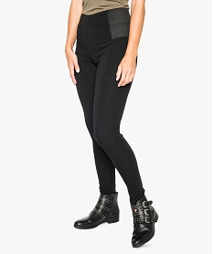 GEMO Legging à ceinture élastiquée Noir