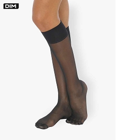 mi-bas transparents et resistants beauty resist dim (lot de 2) noir chaussettes2087701_1