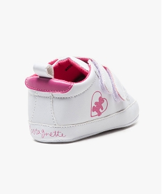 chaussures de naissance - lulu castagnette blanc chaussures de naissance2106201_4