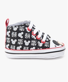 GEMO Chaussures de naissance à motifs Mickey - Disney Noir