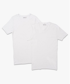 lot de 2 tee-shirt blanc blanc tee-shirts et debardeurs2247901_1