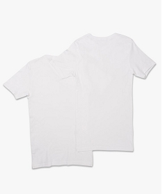 lot de 2 tee-shirt blanc blanc tee-shirts et debardeurs2247901_2