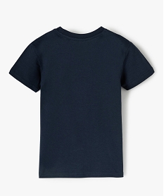tee-shirt garcon motif fantaisie football bleu tee-shirts2343201_3