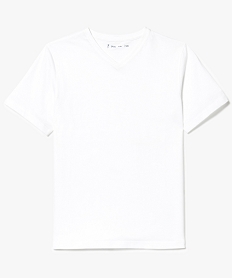 VESTE VERT TEE-SHIRT BLANC