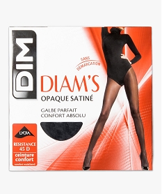 collants opaque satine jambes fuselees diams - dim noir standard collants2520901_4