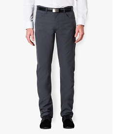 pantalon a rayures de ville gris pantalons de costume2632001_1