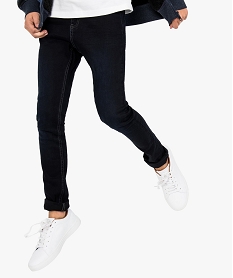 GEMO Jean skinny 5 poches Bleu