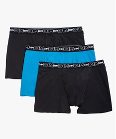 GEMO Boxer homme en coton stretch - Dim (lot de 3) Multicolore