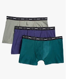 GEMO Boxer homme en coton stretch - Dim (lot de 3) Multicolore