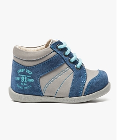 HOMEWEAR MULTICOLORE CHAUSSURE PLAT GRIS / BLEU