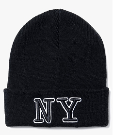 GEMO Bonnet à revers NY Noir