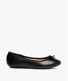 ballerines fille unies a nœud decoratif noir3822401_1