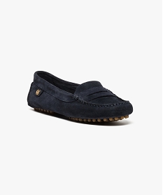 mocassin en cuir bleu3842301_2