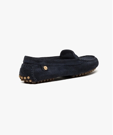 mocassin en cuir bleu3842301_4