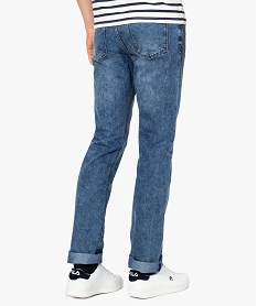 jean homme regular 5 poches taille normale longueur l34 bleu jeans3880101_3