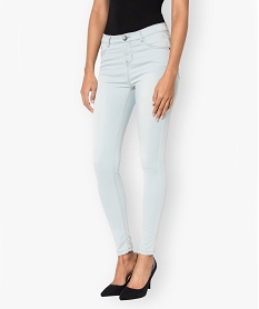 GEMO Jean Skinny denim stretch taille normale Bleu