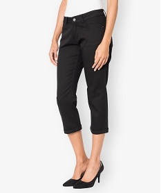 GEMO Pantacourt 5 poches noir standard