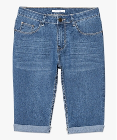 bermuda en jean stretch gris shorts3919401_4
