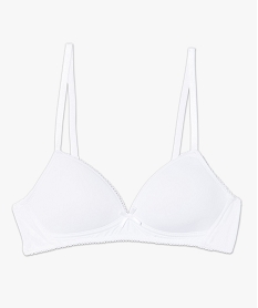 GEMO Soutien-gorge uni microfibre blanc standard