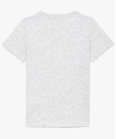 tee-shirt garcon uni a manches courtes en coton bio gris4061101_2