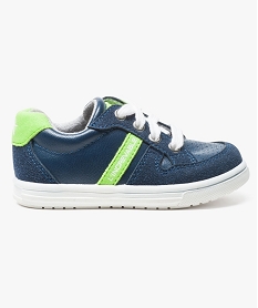 baskets bicolores fermeture a lacets - gepy bleu baskets et tennis4126001_1