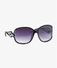 lunettes de soleil monture plastique noir4328501_1