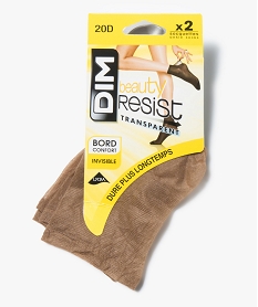 GEMO Mi-bas fin Beauty Resist - DIM Beige