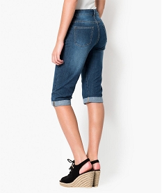 pantacourt en jean bleu shorts4455201_3