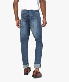 jean homme straight stretch 5 poches bleu jeans straight4712301_3