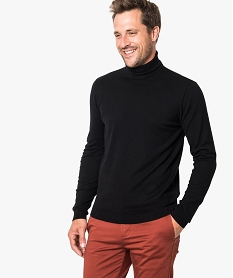 pull fine maille col roule noir4745001_1