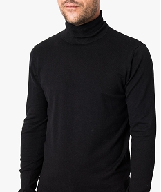 pull fine maille col roule noir4745001_2