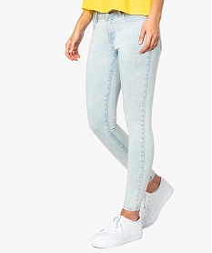 jean skinny stretch taille basse bleu pantalons jeans et leggings4760001_1