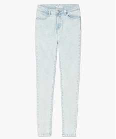 jean skinny stretch taille basse bleu pantalons jeans et leggings4760001_4