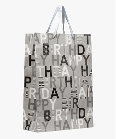sac cadeau danniversaire imprime happy birthday en papier recycle gris4901001_1