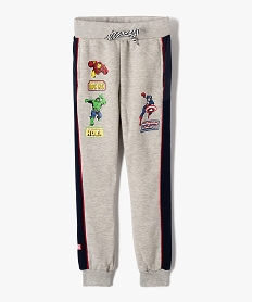 pantalon de jogging garcon avec motifs avengers - marvel gris4962001_1