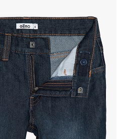 jean garcon coupe regular cinq poches bleu jeans4963901_2