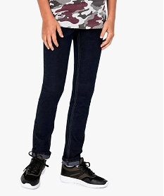 GEMO Jean skinny 5 poches Bleu