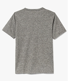 tee-shirt a manches courtes col v gris tee-shirts4994601_2
