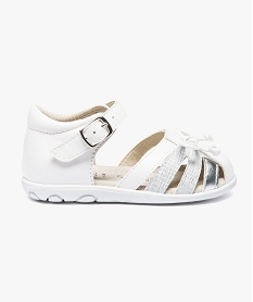 sandales premiers pas bicolores blanc5562401_1