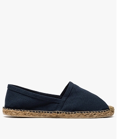 GEMO Espadrilles homme avec semelle en corde Bleu