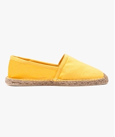 espadrilles femme avec semelle en corde jaune5684101_1