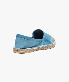 espadrilles en textile bleu5689001_4