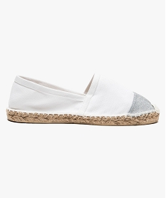 espadrilles en textile blanc5689201_1