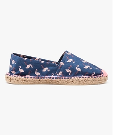 espadrilles en textile bleu5689301_1